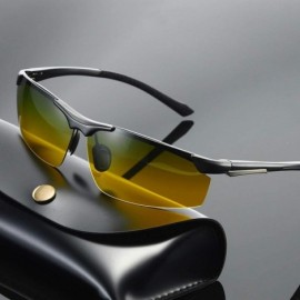 Shield Sport Polarized Sunglasses for Men and Women Aviator Mirrored Sun Glasses (Color B) - B - CQ199AZ4QKW $31.77