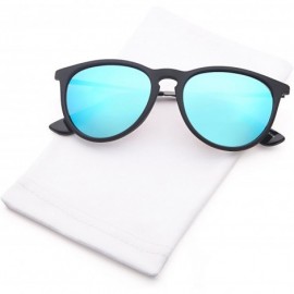 Oval Women's Polarized Sunglasses - Round Retro Mirrored Sunglasses Colors - CU182MN06I9 $11.12