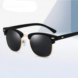 Aviator Classic Polarized Sunglasses Men Women Retro Brand Designer High 3016 C1 - 3016 C7 - CT18XQZTAM6 $11.01