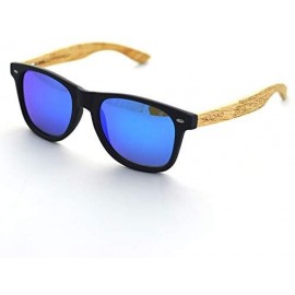 Round Bamboo Sunglasses with Polarized lenses-Handmade Shades for Men&Women SD6005 - Beige - C118HLWWGNR $8.30