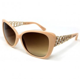 Cat Eye Womens Sunglasses 100% UV Protection - See Shapes & Colors - Blush - CX18G4A4AT3 $14.88