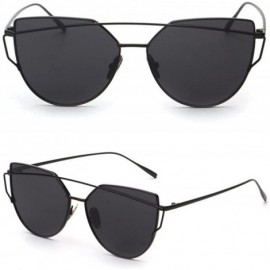 Sport Fashion Sunglasses Polarized Protection Twin Beams - Black - C318QRCWQE5 $9.91