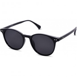 Oval Small Round Classic Polarized Sunglasses for Women Men Vintage Style UV400 Lens SJ2113 MAY - CO198ONLA9A $9.60