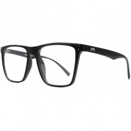 Square Eyeglasses 8032 Trendy Square - for Womens 100% UV PROTECTION - Black - CF192TQW6QI $32.37