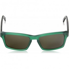 Rectangular Visual Hardknox Sunglasses - Emerald - C811JO73O8H $46.13