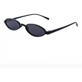 Round Vintage Sunglasses Slender Glasses - G - CM199OQSAUA $9.78