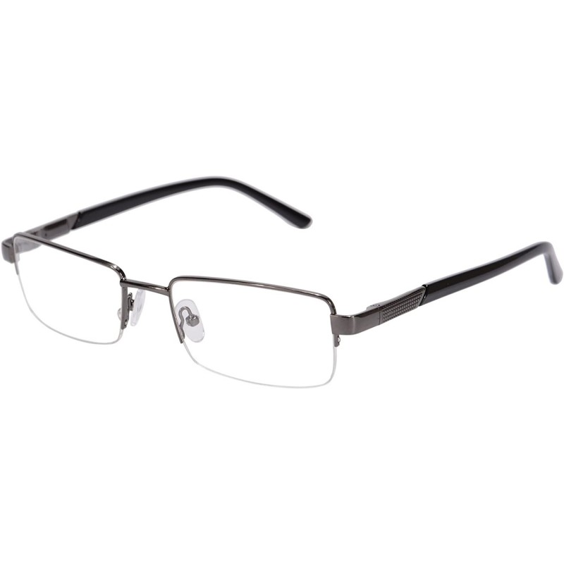 Rectangular Metal Frame Blue Light Blocking Reading Glasses 1.56 Lenses-6334 - CA17YICM5Y6 $26.71