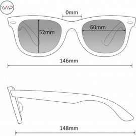 Wayfarer Horn Rimmed Tinted Colorful Lens Rimless Sunglasses - Clear Red Frame - CB18D8T97MY $11.58