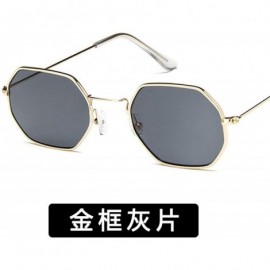 Aviator Fashion Ladies Retro Eye Classic Women Sunglasses Tinted Color Lens Small Square Frame Sun Glasses - 11 - C0198ZNAEOH...