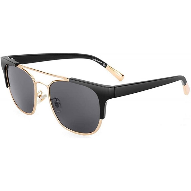 Oval Sunglasses Classic Vintage protection sunglasses - 1 - CT193MRWN9S $12.74