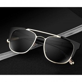 Oval Sunglasses Classic Vintage protection sunglasses - 1 - CT193MRWN9S $12.74