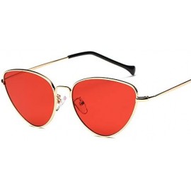 Cat Eye Vintage Sunglasses Sunglass Glasses - Black - CB198O528IU $24.89