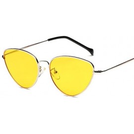 Cat Eye Vintage Sunglasses Sunglass Glasses - Black - CB198O528IU $24.89