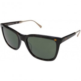 Rectangular Sunglasses 2030 52Q dark havana/green mirror - C6180MHMSDO $32.32