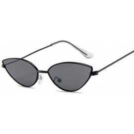 Cat Eye Sunglasses Cateye Glasses Female Vintage - Goldgray - C8199EL3GE6 $20.34