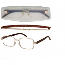 Rectangular Ultra Slim Reading 0.59 Oz Glasses with Ultra Flat Cases 1.16 Oz R2299MLS - CH12GOFCE9B $19.64