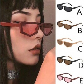 Sport Sunglasses for Women Polarized UV Protection Fashion Retro Style Sun Glasses - C - C718T4W0UR5 $7.79