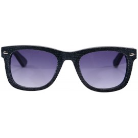 Wayfarer Denim Frame UV400 Polarized Sunglasses Women/Men Summer Glasses-SG008 - C4 - C318DQ3HHW6 $25.12