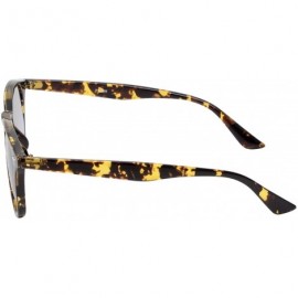 Oval Designer Oval Reading Sunglasses 8114SR with Gradient Lenses - Tortoise - CE18XHKDH54 $12.33