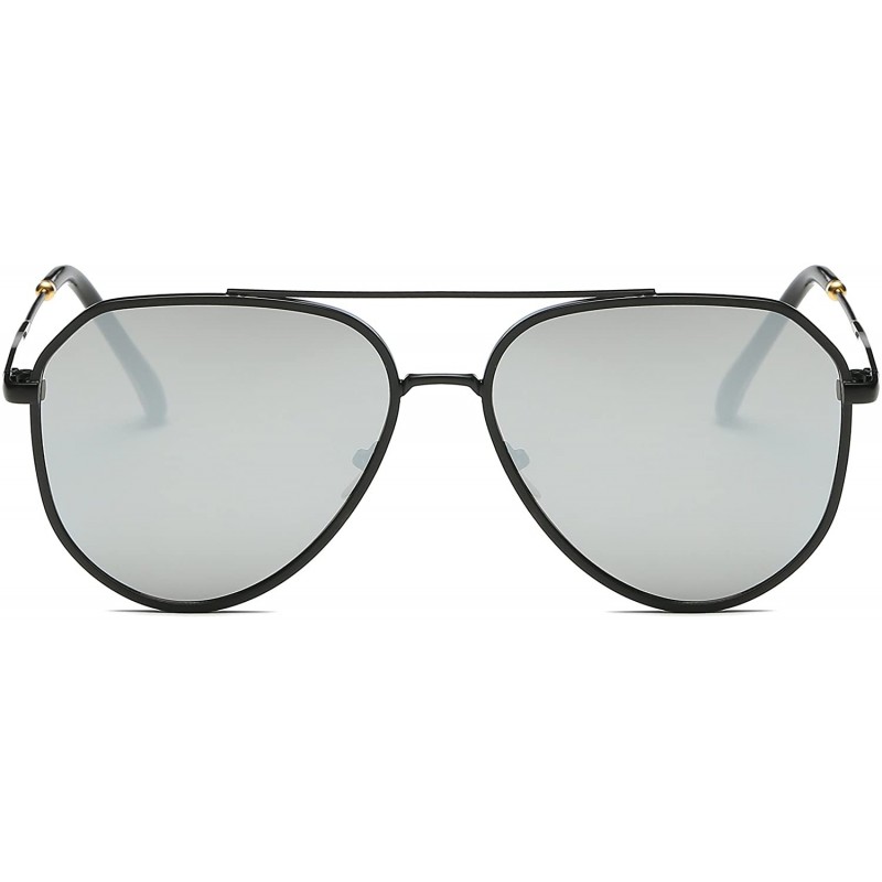 Premium Classic Aviator Sunglasses for Men & Women - 2046-grey ...