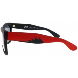 Square New York Avery Polarized Sunglasses - Fire Red - CD196MW7ELY $23.98