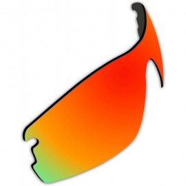 Sport Replacement Lenses Radar Pitch Sunglasses - Fire Red - Polarized - C817Z6OSXAM $11.09