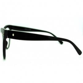 Cat Eye True Goth Cat Eye Clear Len Fashion Optical Eye Glasses - Black - CX11FAZ4MF5 $11.15