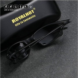 Sport Polarized Sport Sunglasses for Men Women Driving Fishing UV400 Protection PC Frame Shades For Womens - C7193HZWW00 $14.27