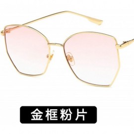 Rimless Women Sunglasses Retro Luxury Mirror Sun Glasses Yellow Vintage Metal Frame Butterfly Square - Yellow - CT198ZO2N6K $...