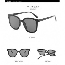 Aviator Sunglasses Men and Women Polarizer Retro Sunglasses - 1 - CB198QA3NW0 $21.42