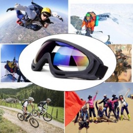 Goggle Snowboard Protection Windproof Motorcycle - Multicolor - CK18KR285GY $10.34