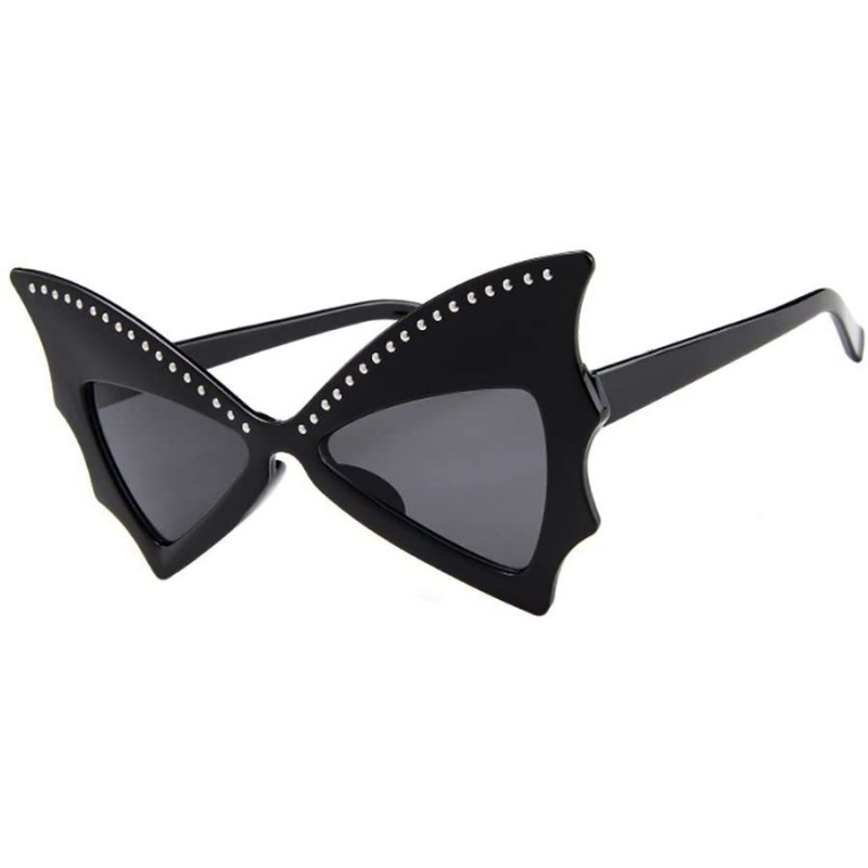 Oversized Vintage Sunglasses Fashion Oversized - B - CE190HY26U3 $9.17