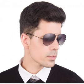 Aviator Polarized Mens Womens Aviator Fashion Vintage Retro Designer Sunglasses JO3025 - Black Frame Grey Lens - CQ120Y9XU8H ...