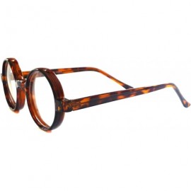 Round VINTAGE 50s 60s Style Round Frame Nerd Fashion Clear Lens Eye Glasses TORTOISE - CM110MSIU13 $11.95