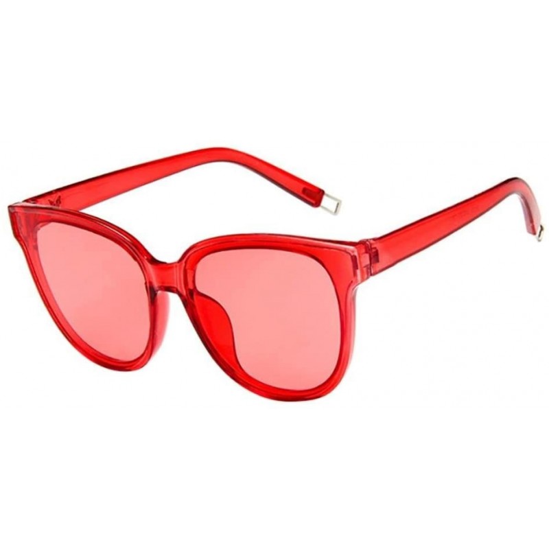 Cat Eye Fashion Mirrored Women - Multicolor H - CB18EORELGK $12.80