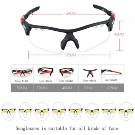 Sport TOPSPORTS 3lens sport TR90 Sunglasses Cycling Polarized photochromic Glasses - C112MXCZIRX $20.87