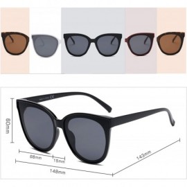 Round Women Retro Vintage Round Cat Eye Designer Sunglasses - White - C518I6U7LHQ $12.56