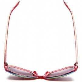 Oversized Women's R3010 Sunglasses - Red - CK1176B5A1B $44.49