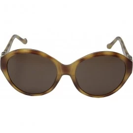 Oval Fashion Sunglasses - Honey Tortoise - CK12DPQ5H9B $58.00