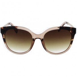 Sport 3265 Fashion Cat-Eye Sunglasses - UV Protection - Clear Beige - C718WGLKQKI $24.43