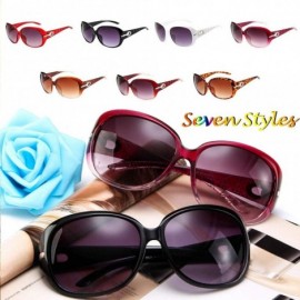 Sport Fashion Sunglasses Toad Mirror Retro Sunglasses UV400 Protection Vintage Shades Sunglasses for Women - Purple - CG19076...