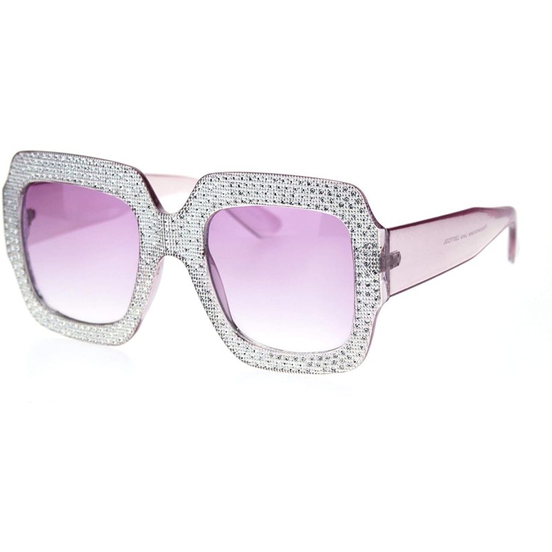 Round Beveled Diamond Cut Edge Heart Shape Plastic Valentines Sunglasses - Purple - CS18TCKS0RD $8.85