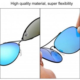 Aviator Polarized Fashion classic Driving Sunglasses for Men/Women- Aviator glasses Memory Alloy Frame - CZ18SAMCGCE $17.86