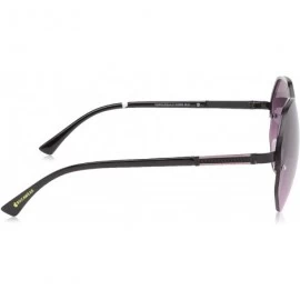 Square R3268 Semi Rimless Sunglasses Protection - Black - CA18O39OLK5 $20.94