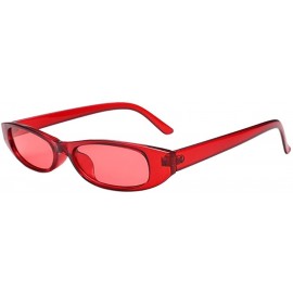 Oval Vintage Unisex Sunglasses Eyeglass - H - CF18N6MSUNL $11.61