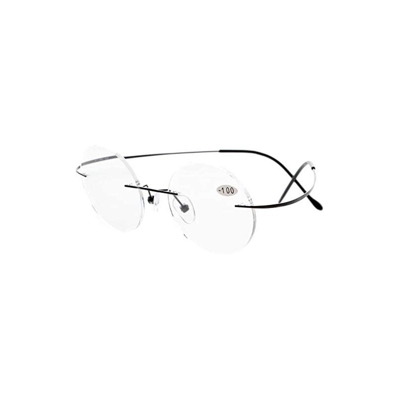 Rimless Titanium Rimless Reading Glasses Readers Men Gold +1.25 - CI190AALZEK $24.56