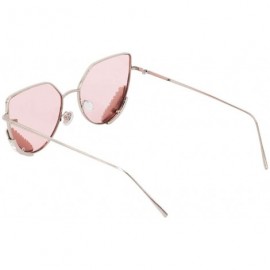 Square Round Vintage Sunglasses Rhinestone Decoration Sun Glasses for Women - Y-28 - C0198W5CAHC $13.90