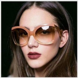 Oversized Big Huge Oversized For Men Women Vintage Style Sunglasses Retro Celebrity Fashion - 2 - CQ199U2AX53 $13.71