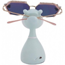 Oversized Stylish Metal Bee Decoration Sunglasses UV Protection Frame - Gold Frame/Pink Lens - CM197HKKTQX $16.05