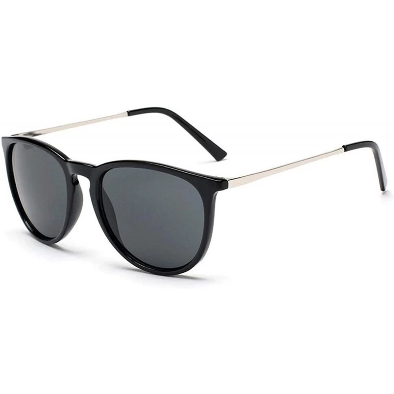 Round 2018 Retro Male Round Sunglasses Women Men Er Sun Glasses Alloy Mirror Oculos De Sol - N0.4 - CR198AIGODX $34.00